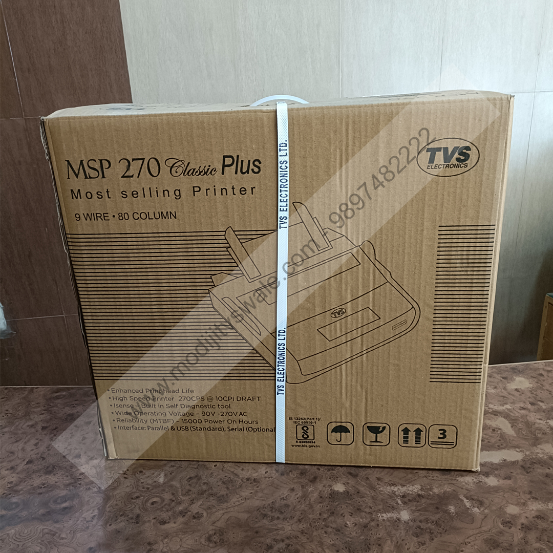 TVS MSP-270 Classic Plus Dot Matrix Printer