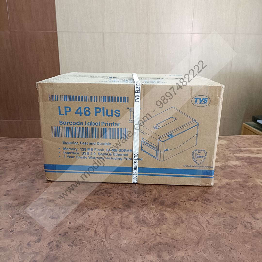 TVS LP 46 Plus Barcode Printer