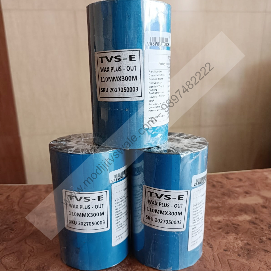 TVS Wax Ribbon 300M (Chromo)