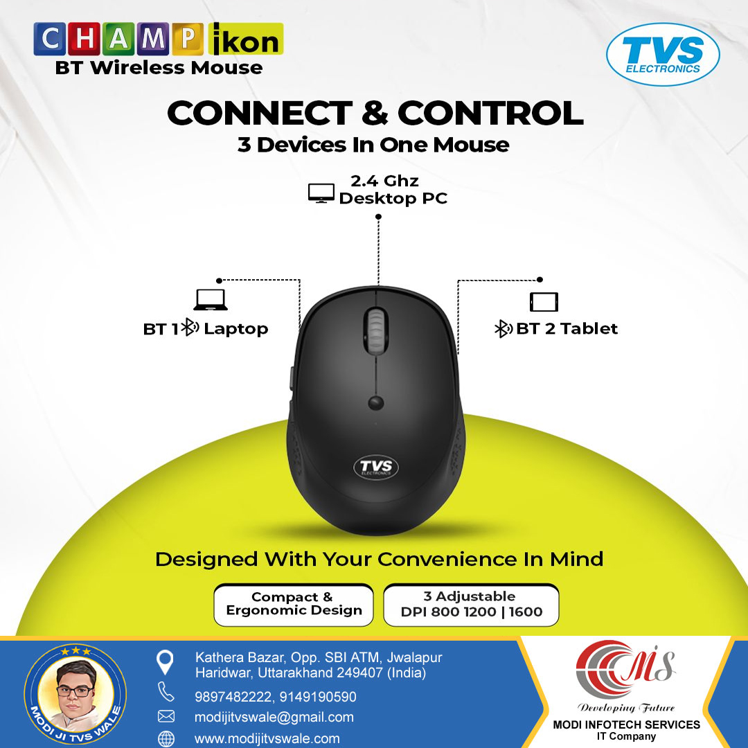 Champ iKon BM316 Bluetooth Wireless Mouse